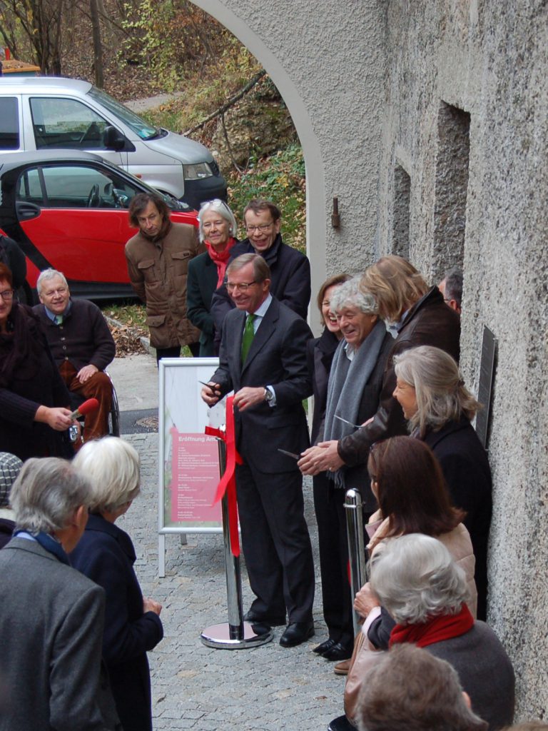 November 2014 Eröffnung Amalie Redlich Turm Salzburg Friedrich